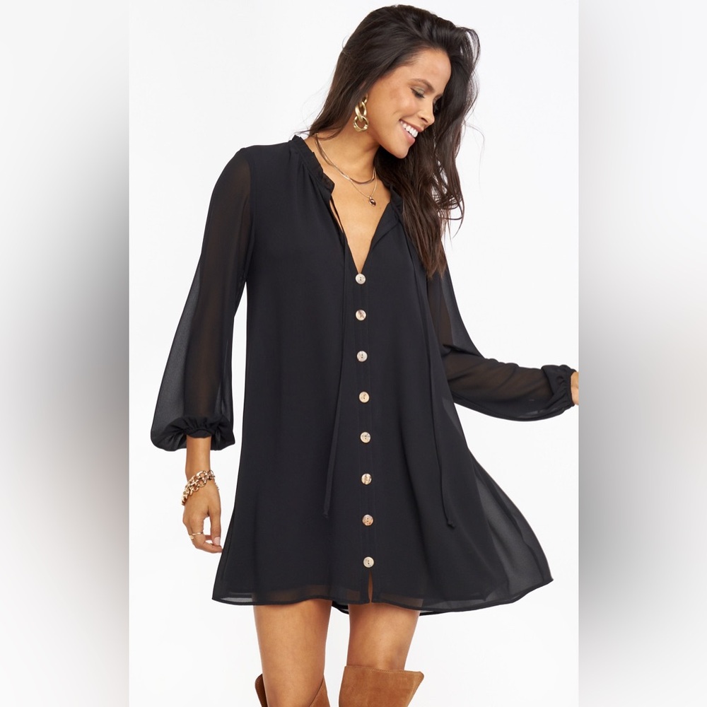 Show Me Your MuMu McKenna Dress Black XS